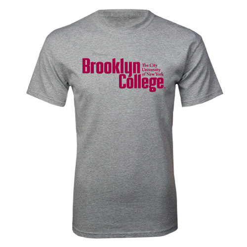 Grey T Shirt-Official Logo