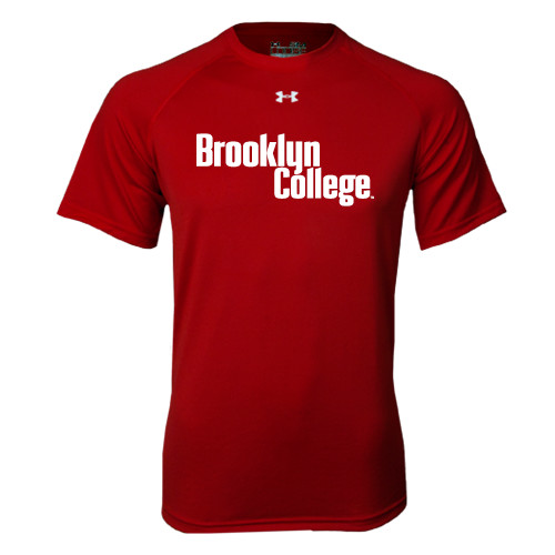 Under Armour Cardinal Tech Tee-Brooklyn College