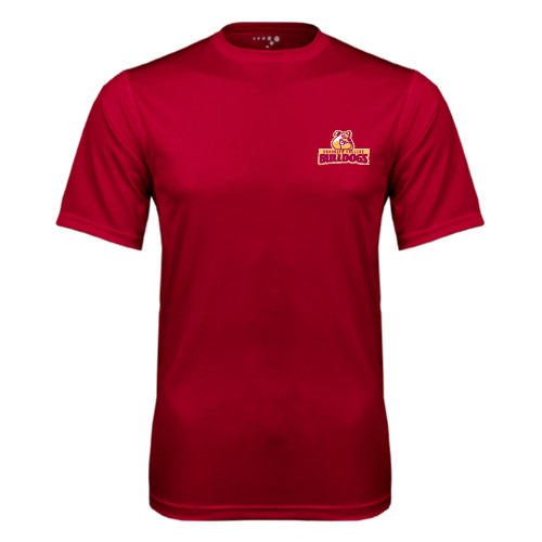 Cardinal Performance Tee-Brooklyn College Athletic Mark