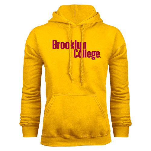 Gold Fleece Hoodie-Brooklyn College