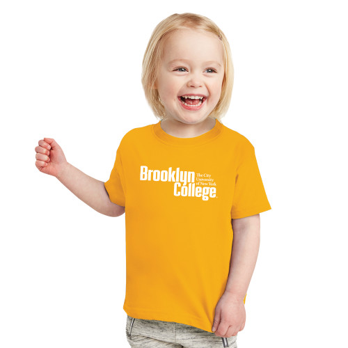 Toddler Gold T Shirt-Official Logo