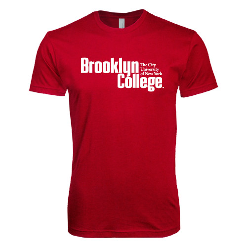 Next Level Cardinal SoftStyle T Shirt-Official Logo