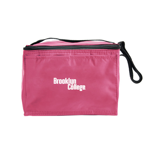 Six Pack Pink Cooler-Brooklyn College