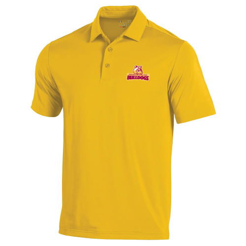 Under Armour Gold T2 Performance Polo-Brooklyn College Athletic Mark