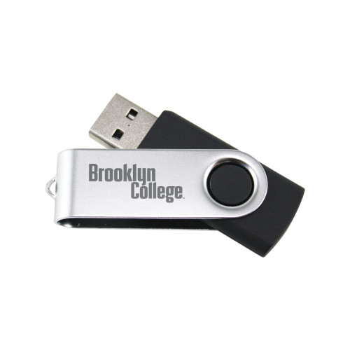 USB Black Mini Pen Drive 8G-Brooklyn College Engraved