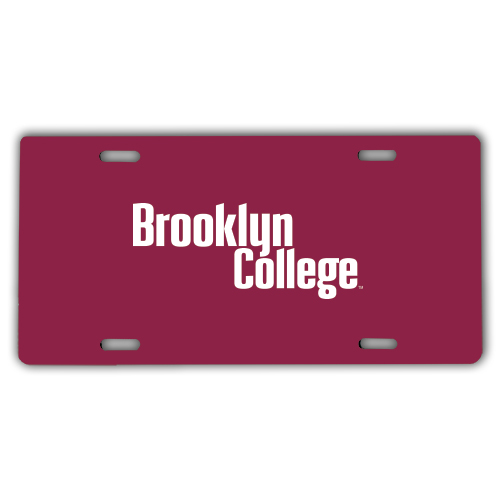 License Plate-Brooklyn College