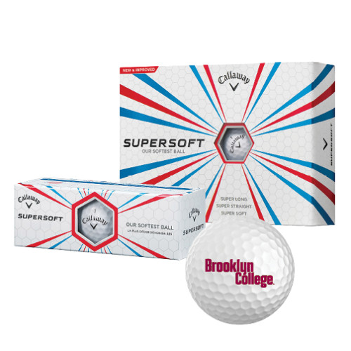 Callaway Supersoft Golf Balls 12/pkg-Brooklyn College