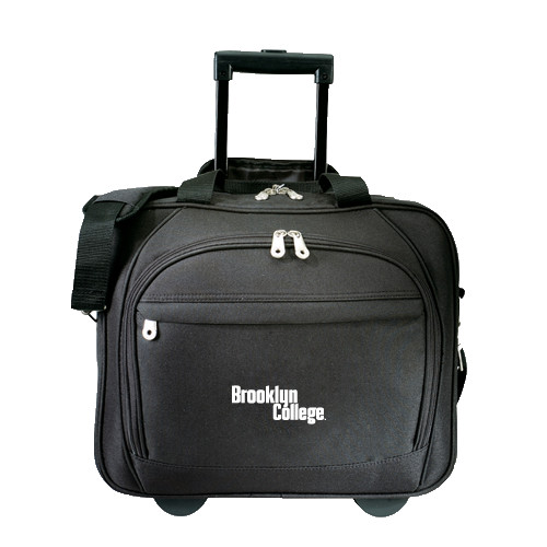 Black Embassy Plus Rolling Computer Brief-Brooklyn College