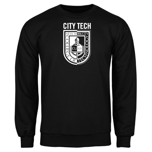 Black Fleece Crew-City Tech Shield