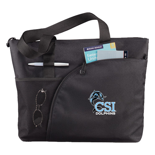 Excel Black Sport Utility Tote-Official Logo