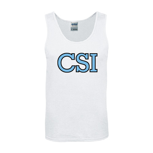 White Tank Top-CSI