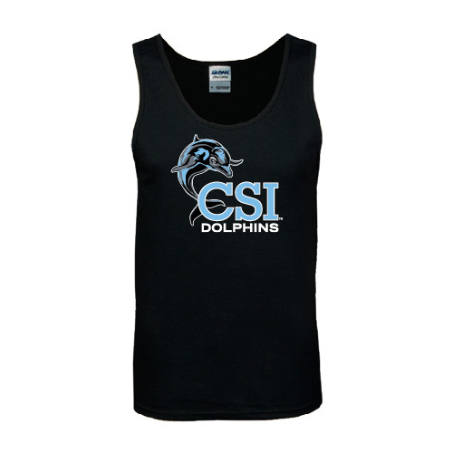 Black Tank Top-Official Logo