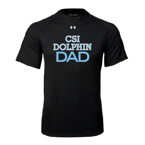 Under Armour Black Tech Tee-Dad