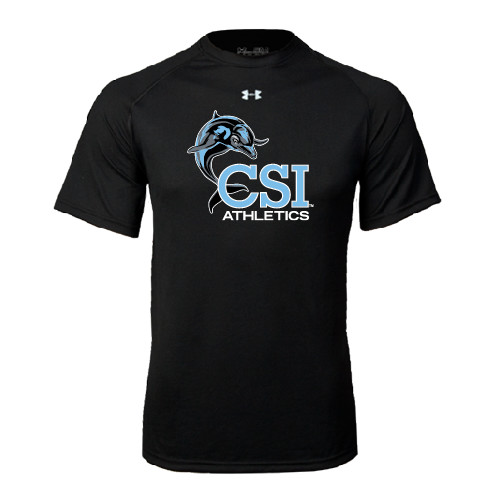 Under Armour Black Tech Tee-Athletics