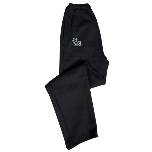 Black Fleece Open Bottom Pant-Official Logo