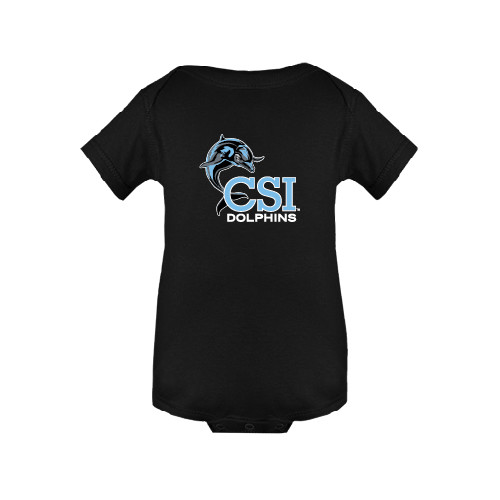 Black Infant Onesie-Official Logo