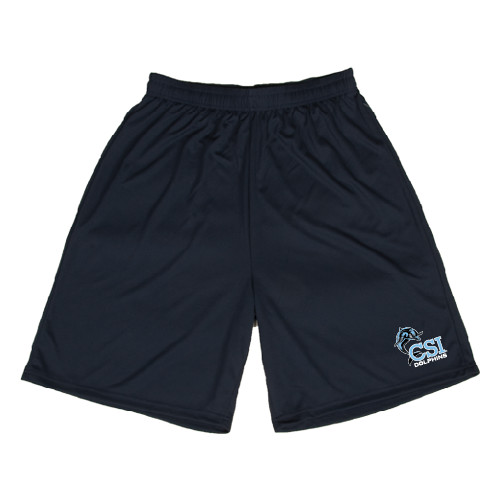 Black Performance Classic 9 Inch Short-Official Logo