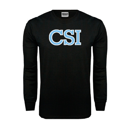 Black Long Sleeve T Shirt-CSI