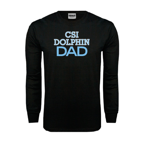 Black Long Sleeve T Shirt-Dad