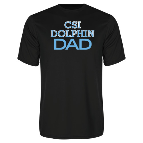 Black Performance Tee-Dad