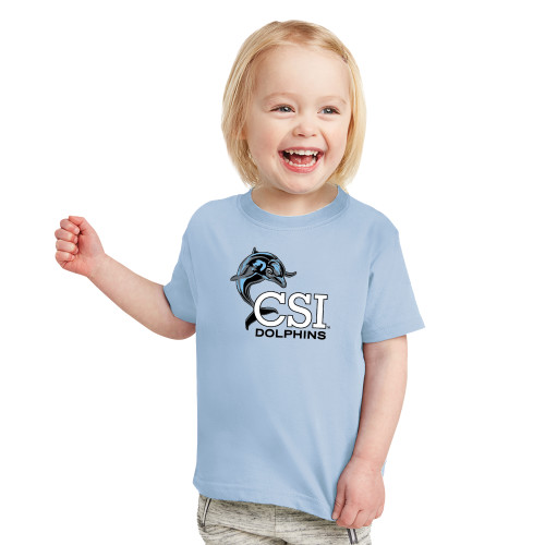 Toddler Light Blue T-Shirt-Official Logo