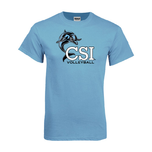 Light Blue T Shirt-Volleyball
