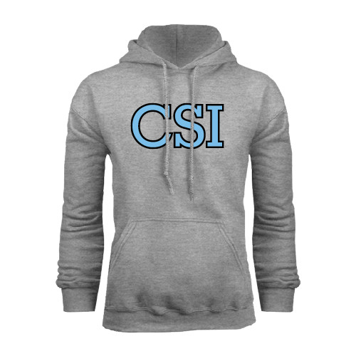 Grey Fleece Hoodie-CSI