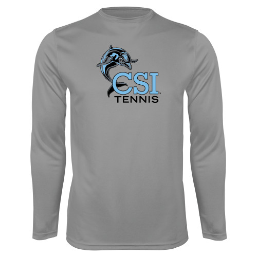 Steel Performance Longsleeve Shirt-Tennis