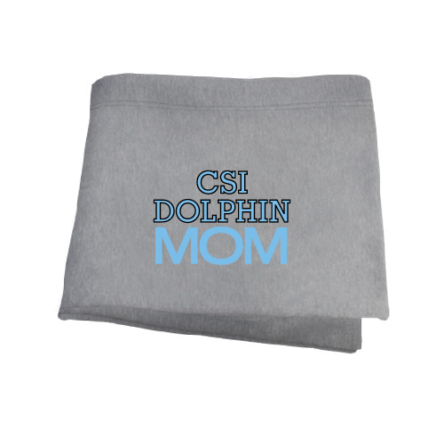 Grey Sweatshirt Blanket-Mom