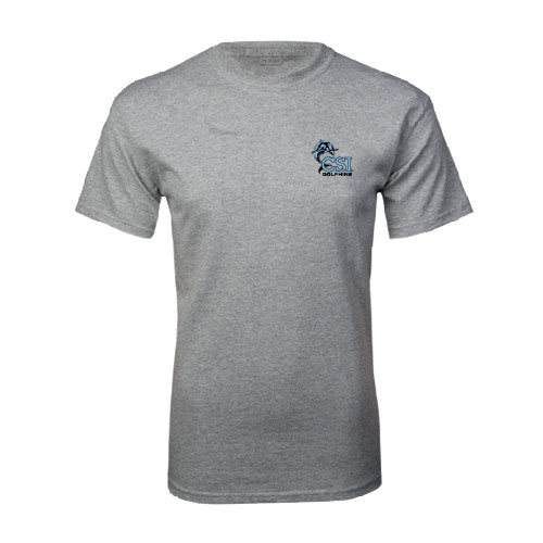 Grey T Shirt-Official Logo