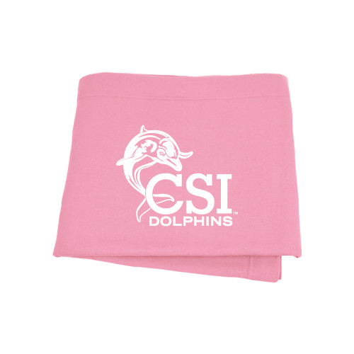 Pink Sweatshirt Blanket-Official Logo
