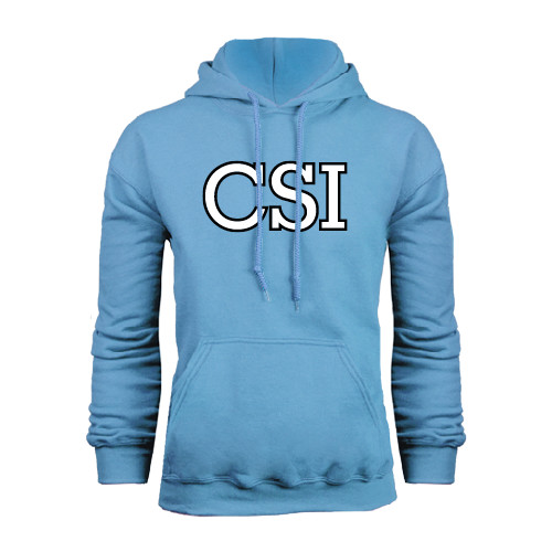 Light Blue Fleece Hoodie-CSI