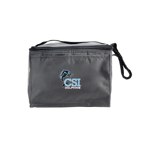Six Pack Grey Cooler-Official Logo