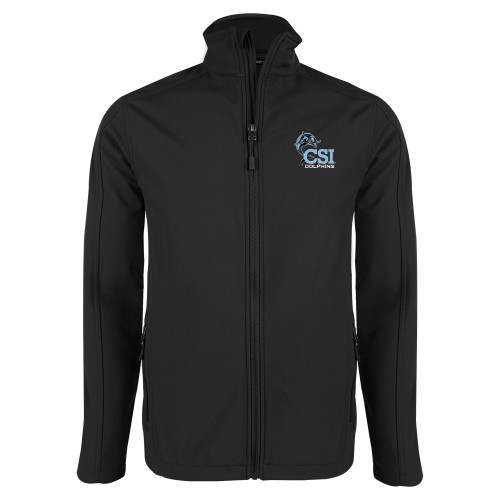Black Softshell Jacket-Official Logo