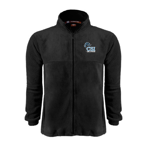 Black Fleece Full Zip Jacket-Official Logo