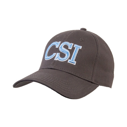 Charcoal Structured Adjustable Pro Style Hat-CSI