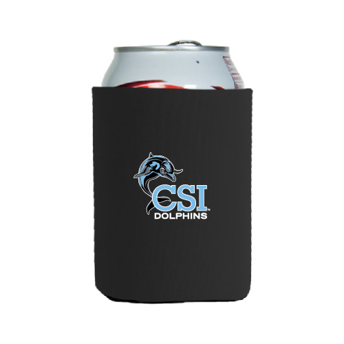 Neoprene Black Can Holder-Official Logo