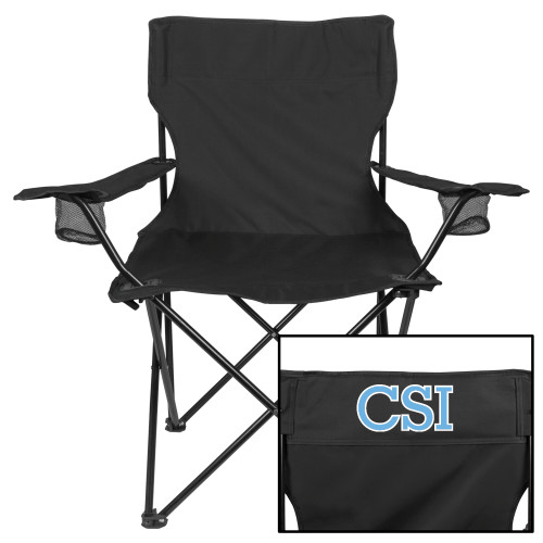 Deluxe Black Captains Chair-CSI