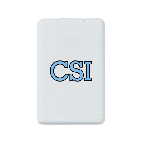 White .66 oz Card Shape Hand Sanitizer-CSI