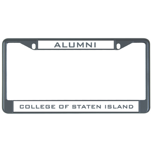 Alumni Metal License Plate Frame in Black-Alumni