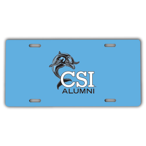 License Plate-Alumni