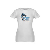 College of Staton Island Performance Black Tee Softball