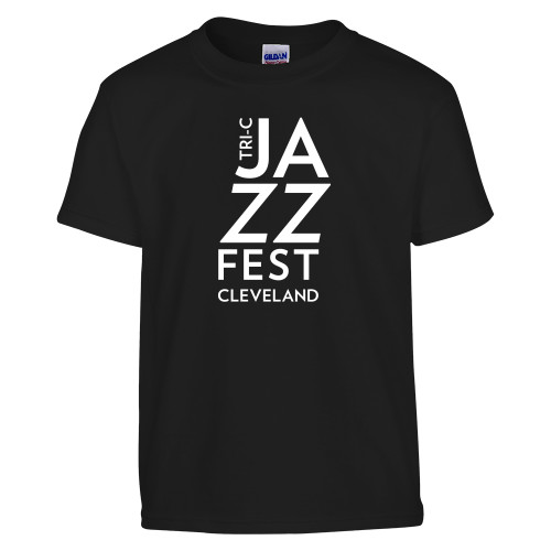  Youth Black T Shirt - Tri-C JazzFest