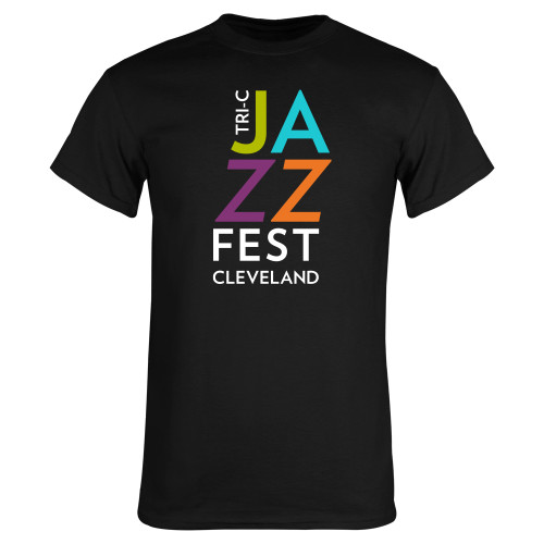  Black T Shirt - Tri-C JazzFest Cleveland