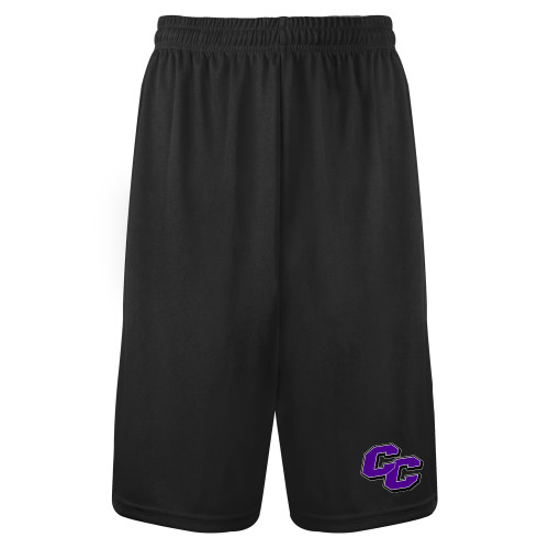  Black Performance Classic 9 Inch Short - Curry College Primary Athletic Mark