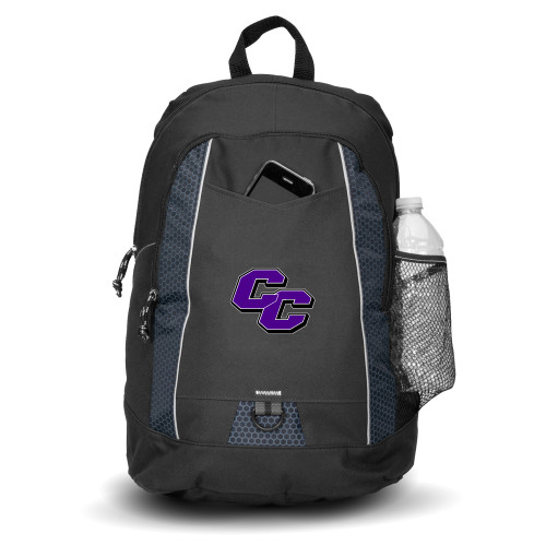  Black Impulse Backpack - Curry College Primary Athletic Mark