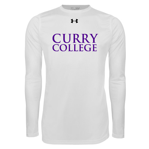 Main Image for  Under Armour White Long Sleeve Tech Tee