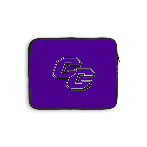  10 inch Neoprene iPad/Tablet Sleeve - Curry College Primary Athletic Mark