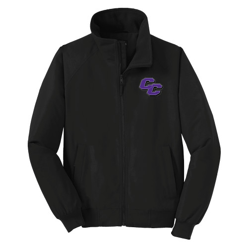  Black Charger Jacket - Curry College Primary Athletic Mark