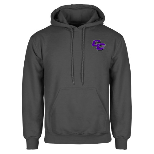  Charcoal Fleece Hoodie - Curry College Primary Athletic Mark